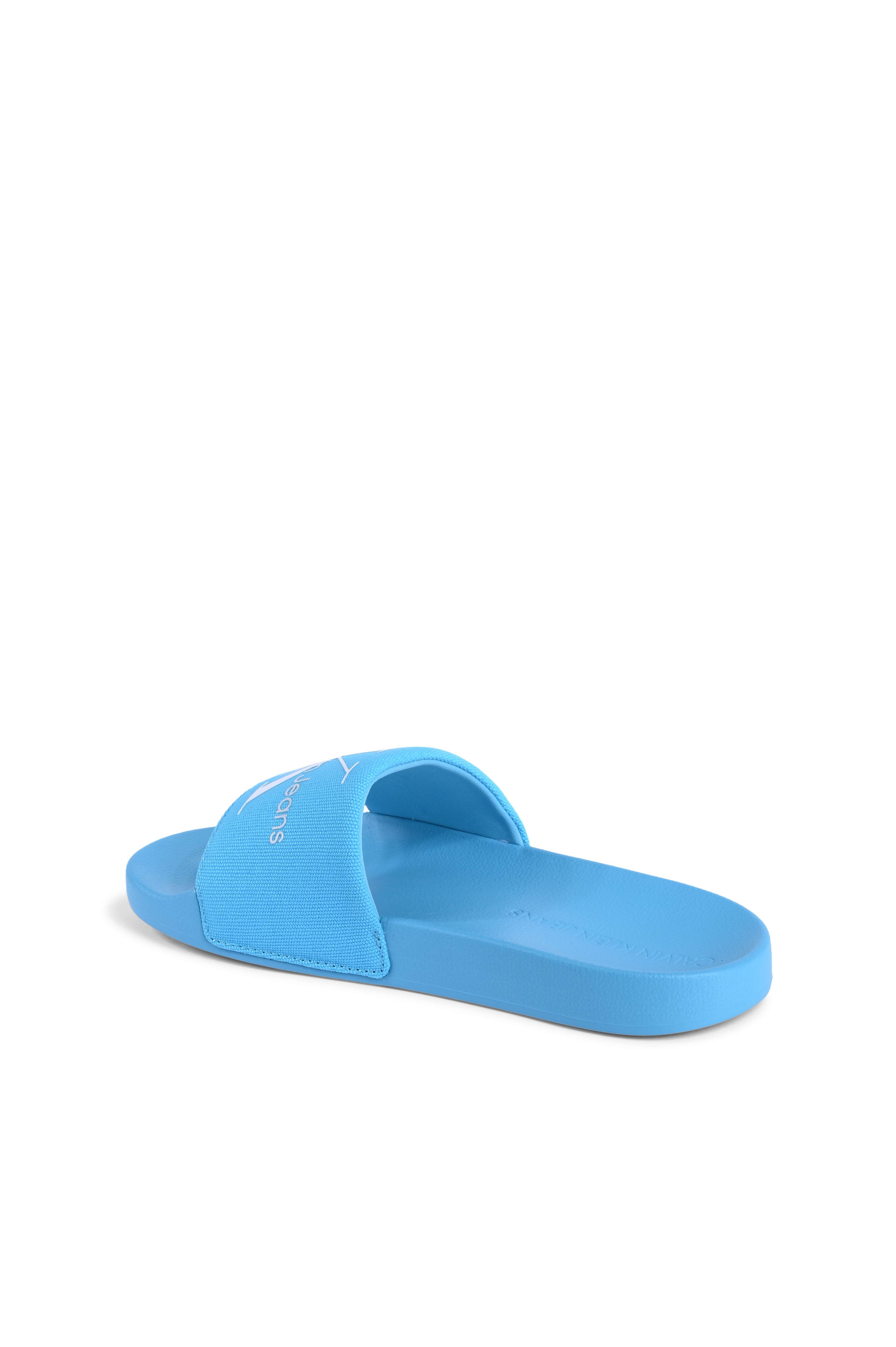 Chanclas Calvin Klein para mujer, color azul, YW0YW001030G8
