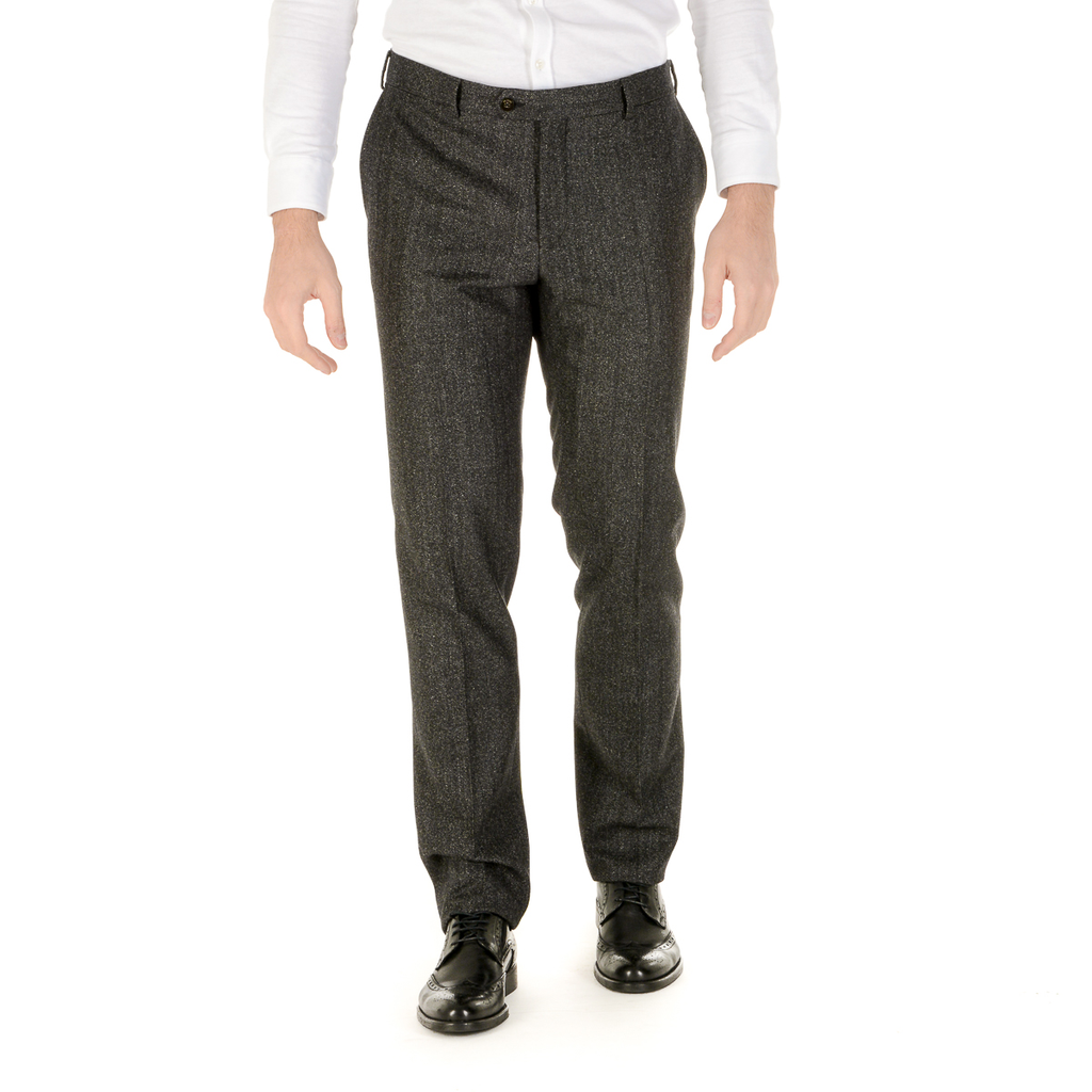 Pantalones Pal Zileri para hombre gris oscuro