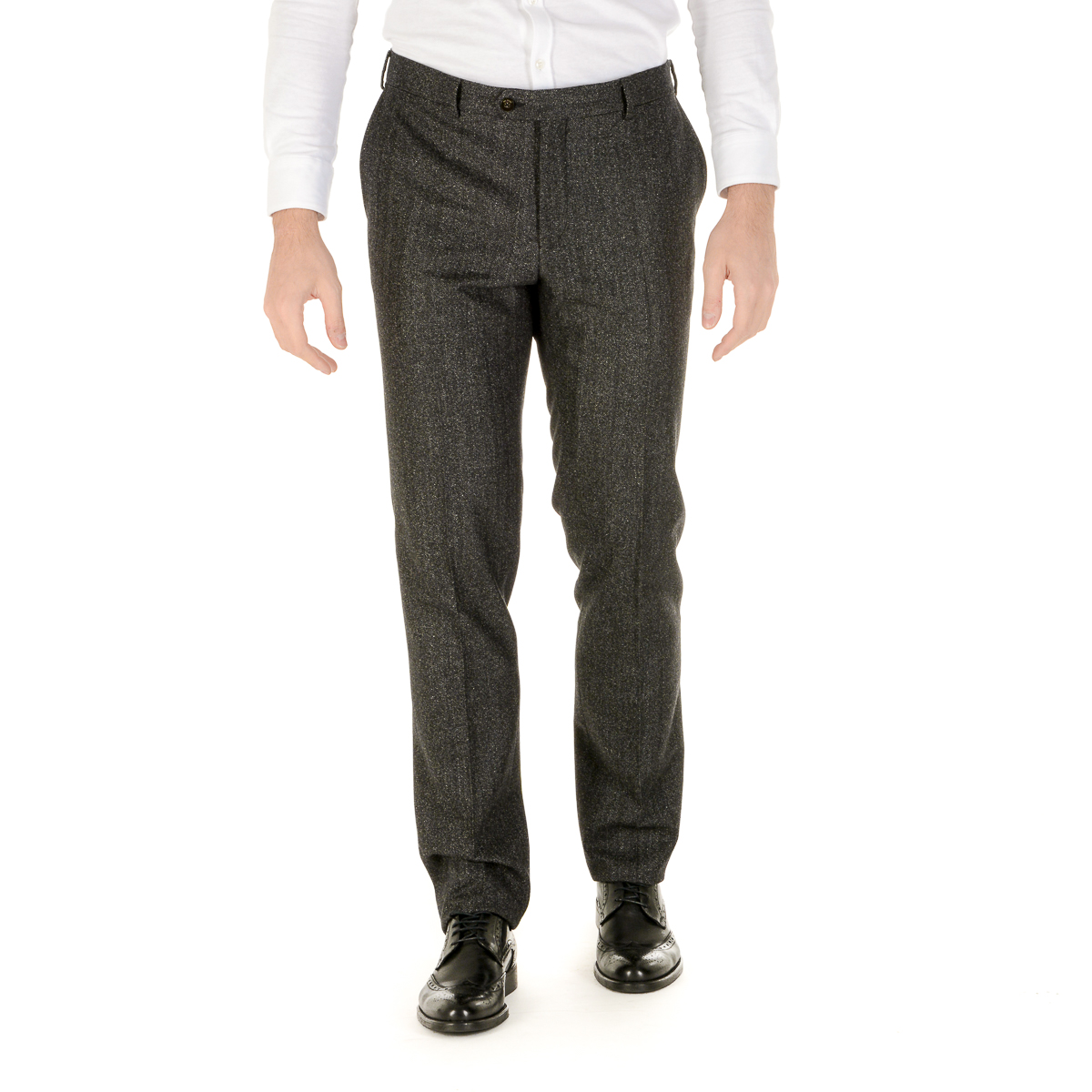 Pantalones Pal Zileri para hombre gris oscuro