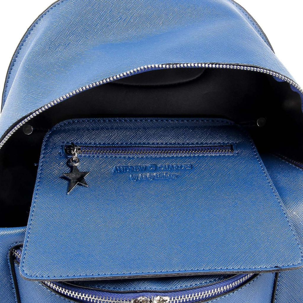 Andrew Charles Womens Backpack Blue NAOMI