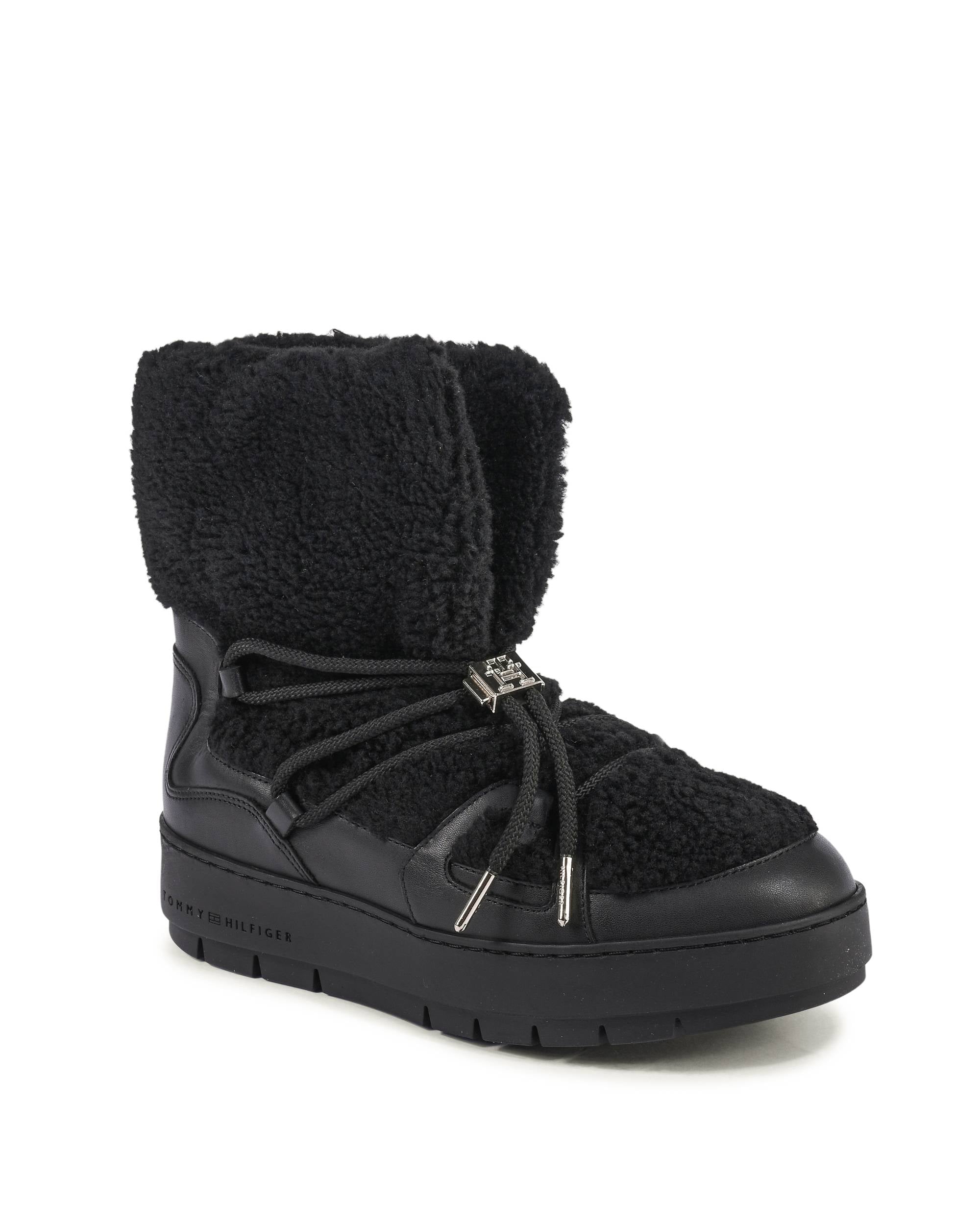 Botas Tommy Hilfiger para mujer NEGRAS FW0FW07505BDS