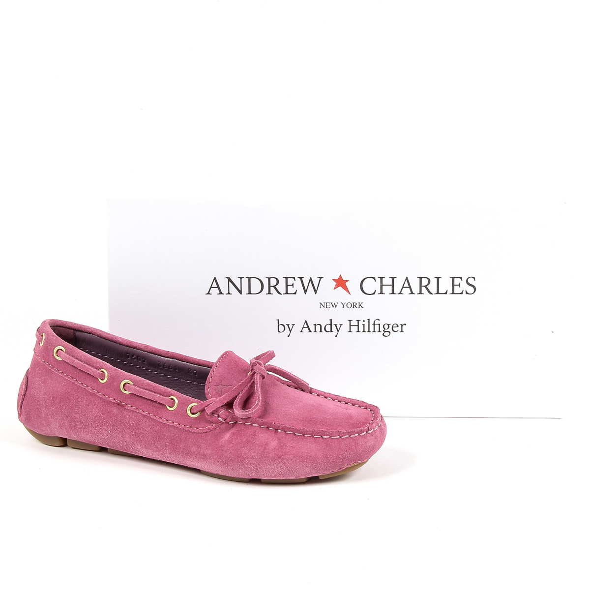 Mocasín Mujer Andrew Charles Fuxia CAMILLA
