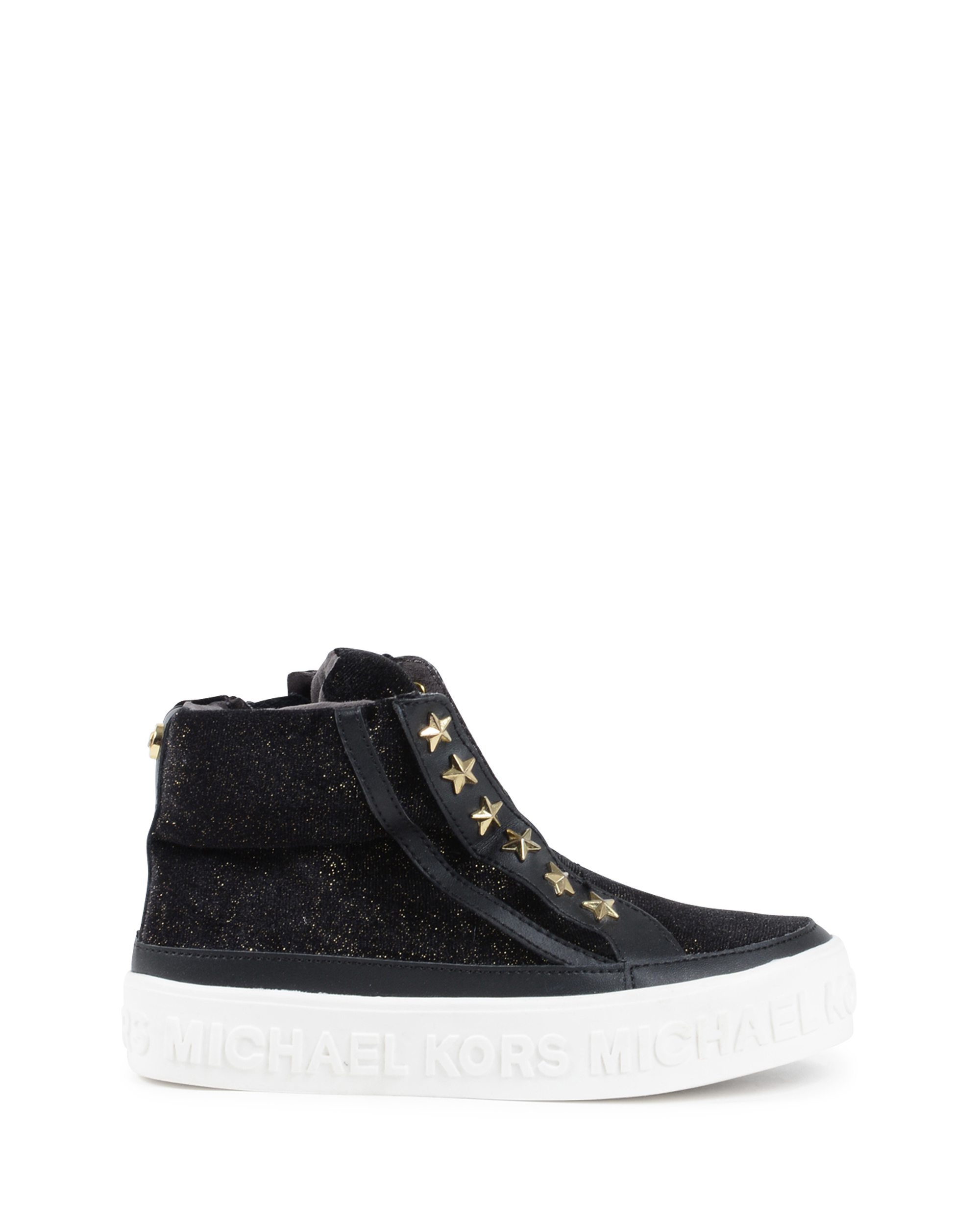 Michael Kors Zapatillas altas para niña negras ZIA LEMON ROCK BLACK