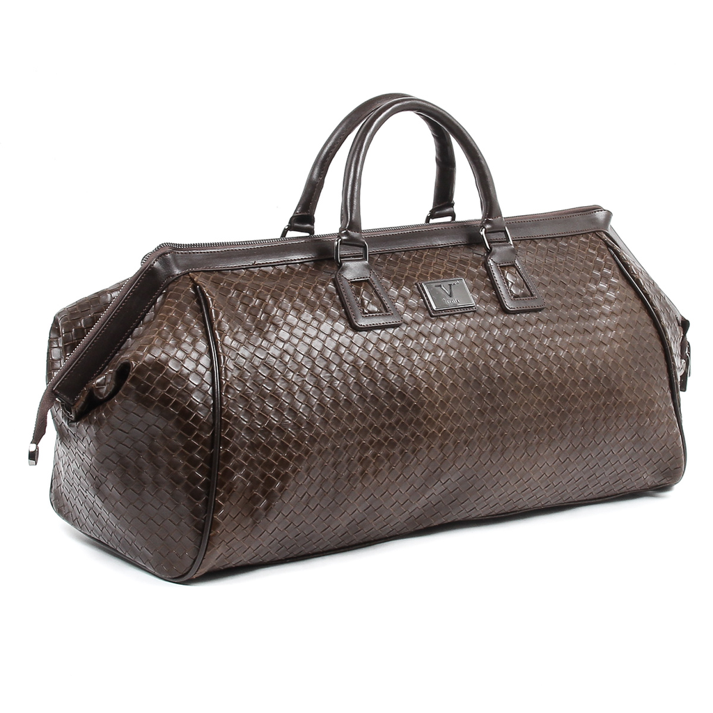 Bolso de mano para hombre V 1969 Italia marrón VANCE