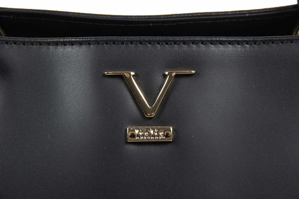 Bolso de mano para mujer V 1969 Italia V009 RUGA NERO