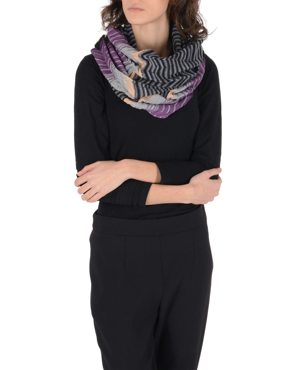 Calentador de cuello Missoni para mujer multicolor CO47WMD60980003