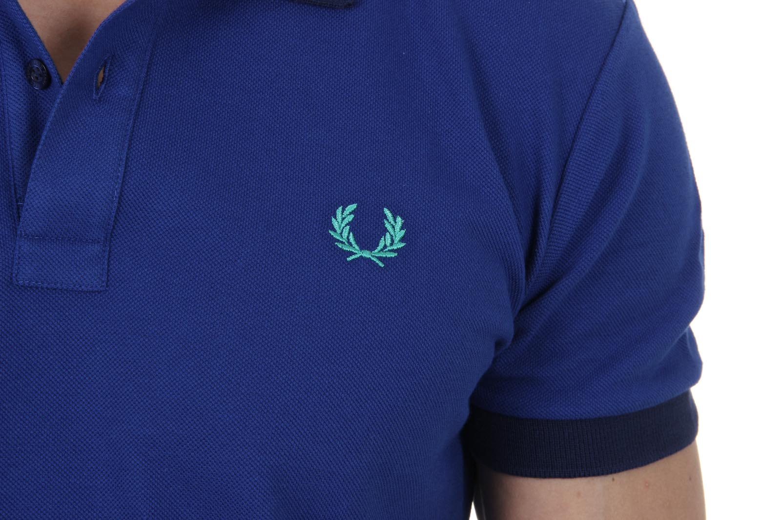 Polo Fred Perry para hombre azul 30102252 V0039