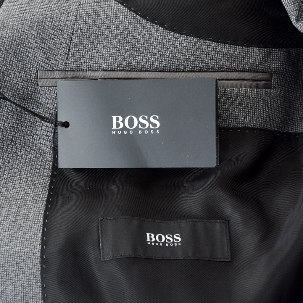 Traje Hugo Boss para hombre gris, ¡UN GRAN GENIO!