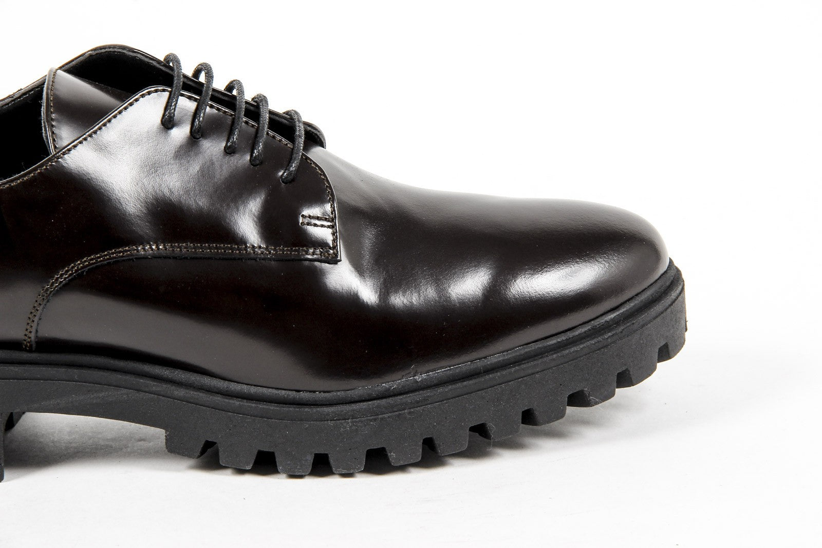 V 1969 Italia Zapato con cordones para mujer C01 ABRASIVATO MORO