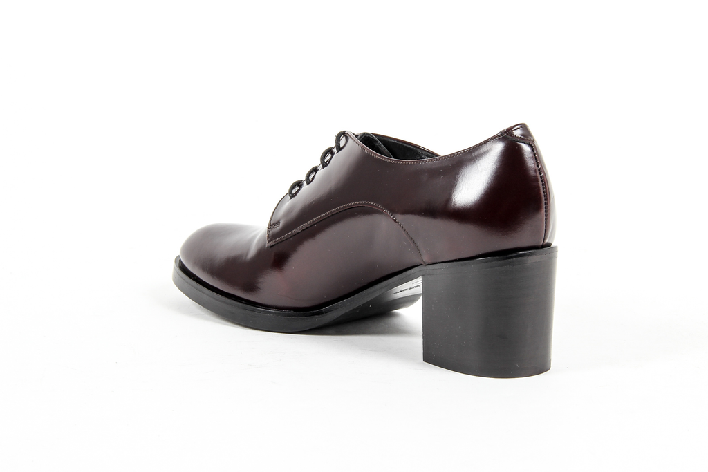 V 1969 Italia Womens Heeled Oxford Shoe Bordeaux RITZ