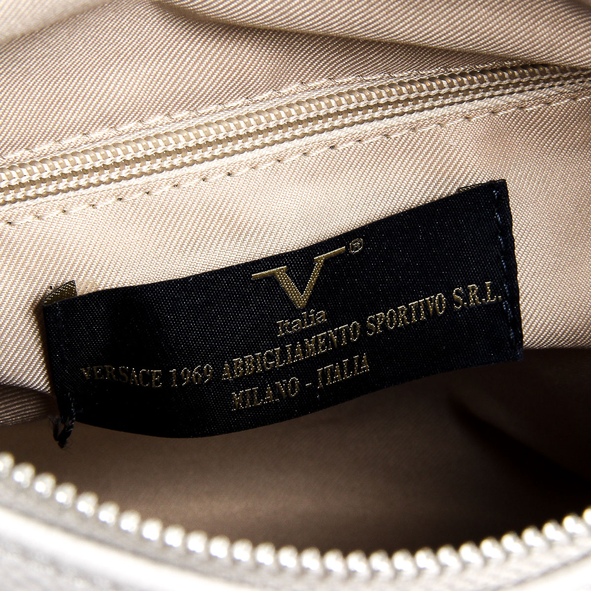 V 1969 Italia Womens Handbag Light Grey PORTO