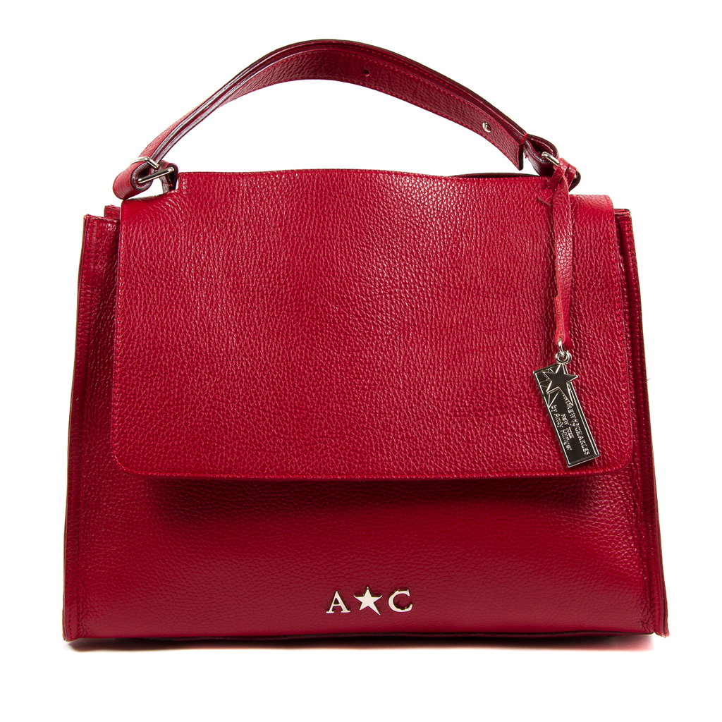 Bolso de mano para mujer Andrew Charles rojo GIADA