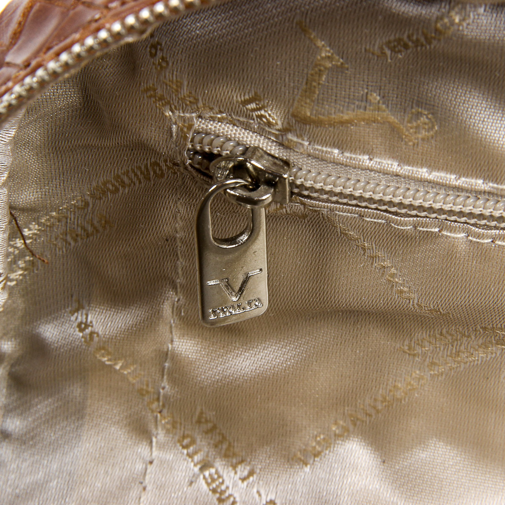 Bolso de hombre V 1969 Italia marrón DERREN