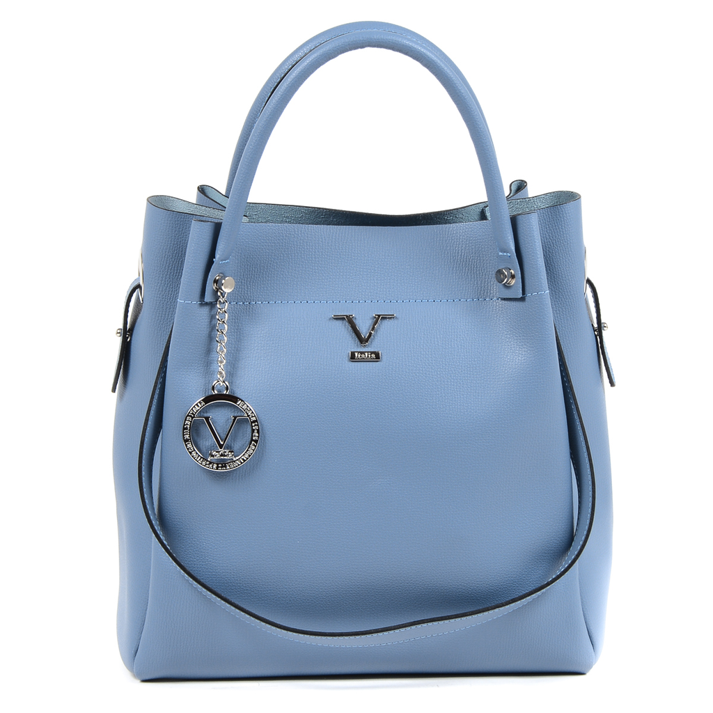 V 1969 Italia Bolso de mano para mujer azul claro ALESSIA