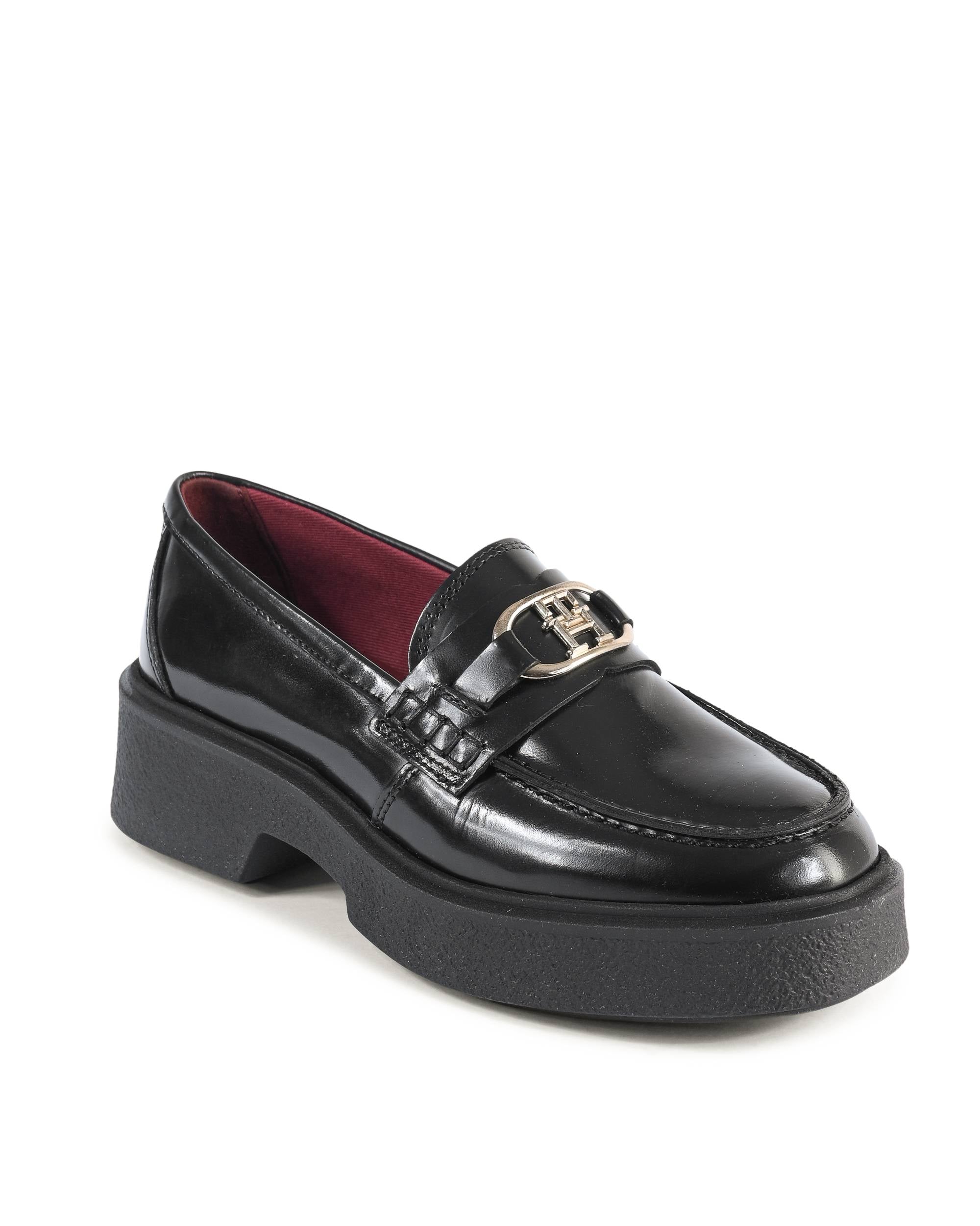 Tommy Hilfiger Womens Casual Shoes Black FW0FW07329BDS