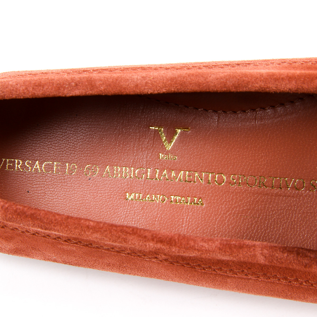 Mocasines V 1969 Italia para mujer, color rojo oscuro, AMALFI