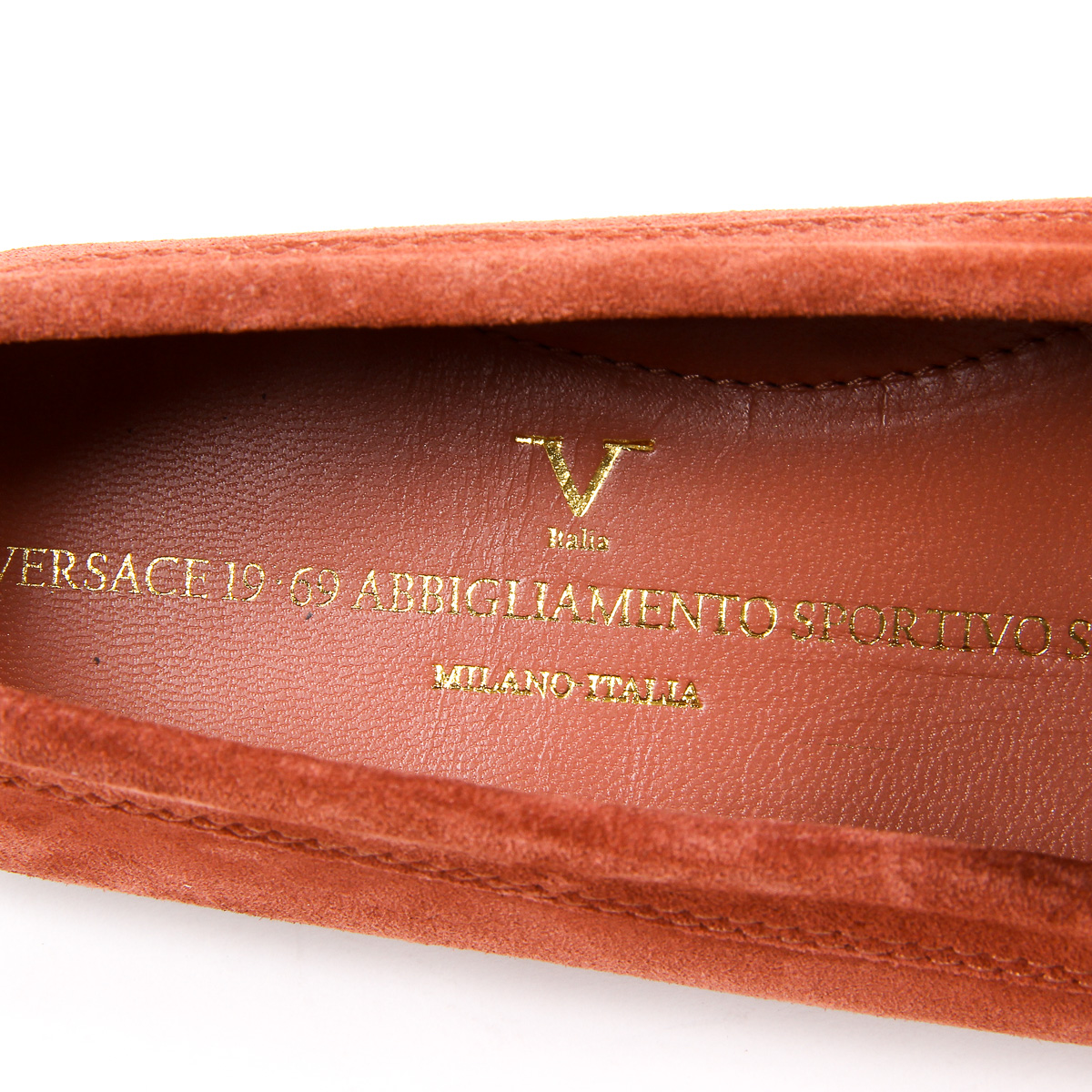 Mocasines V 1969 Italia para mujer, color rojo oscuro, AMALFI
