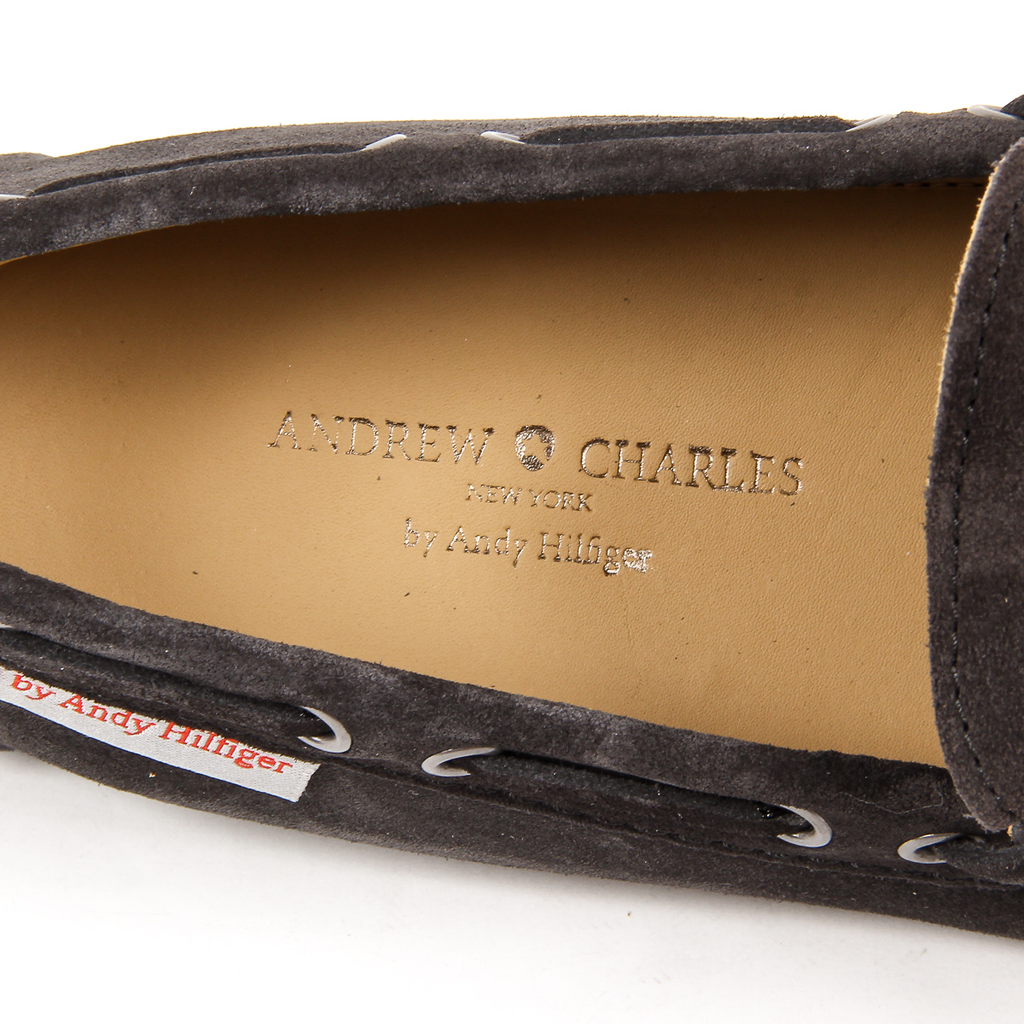 Mocasín Andrew Charles para hombre gris oscuro STEVE