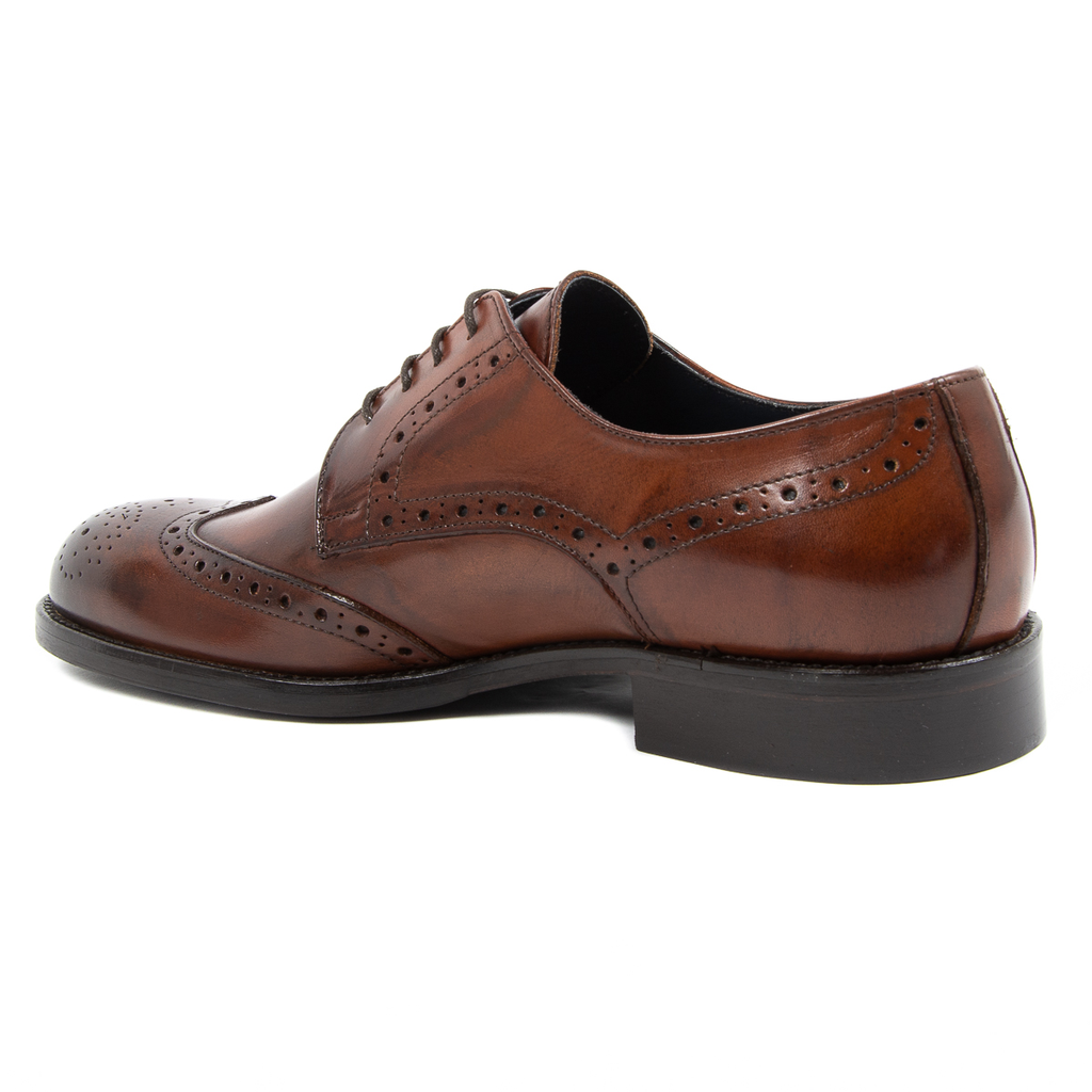 V 1969 Italia - Zapato brogue para hombre, color marrón, VERNON