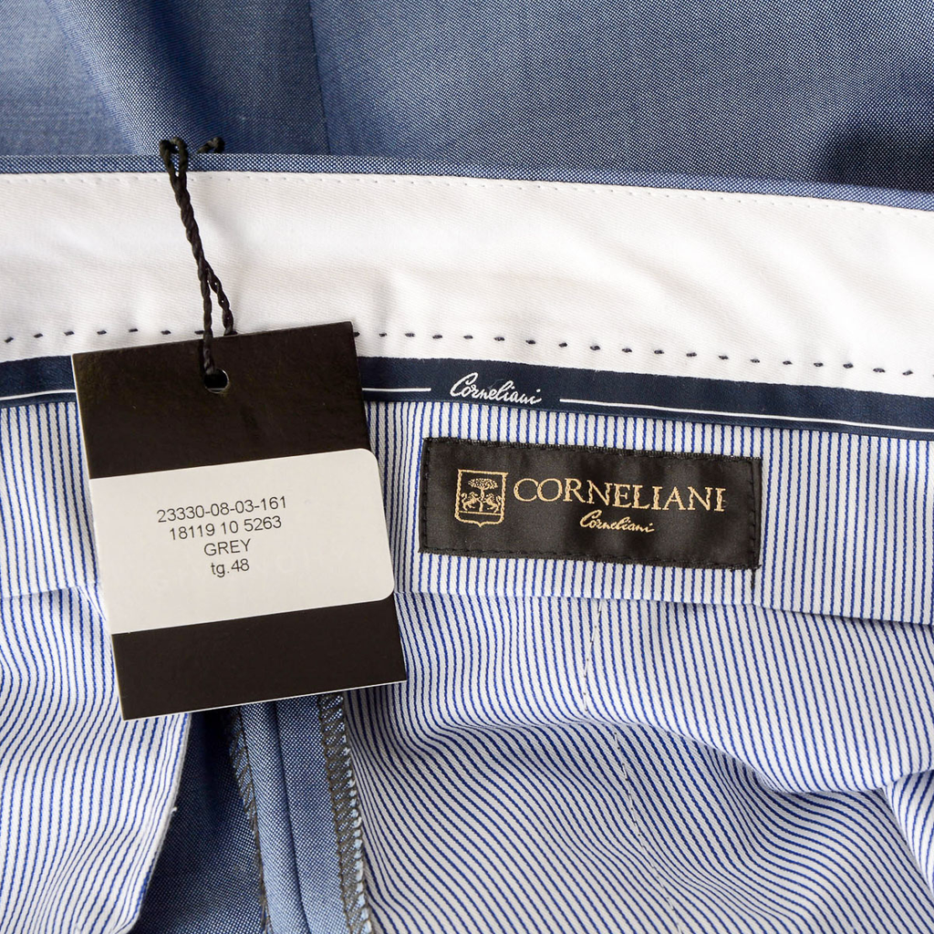 Pantalones Corneliani para hombre azul claro