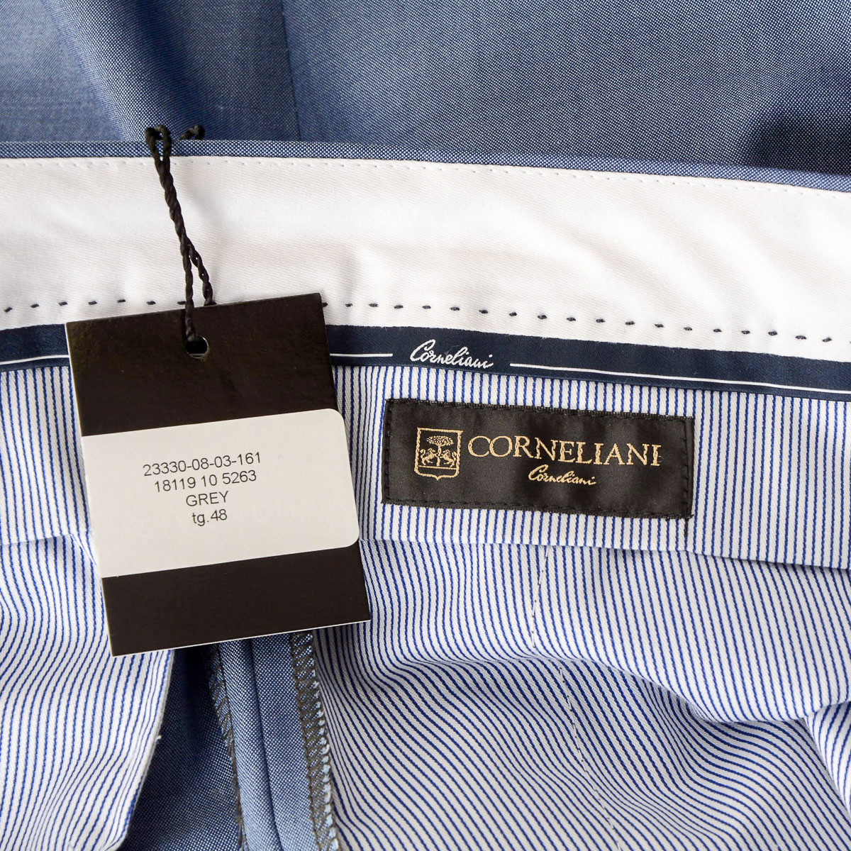 Pantalones Corneliani para hombre azul claro