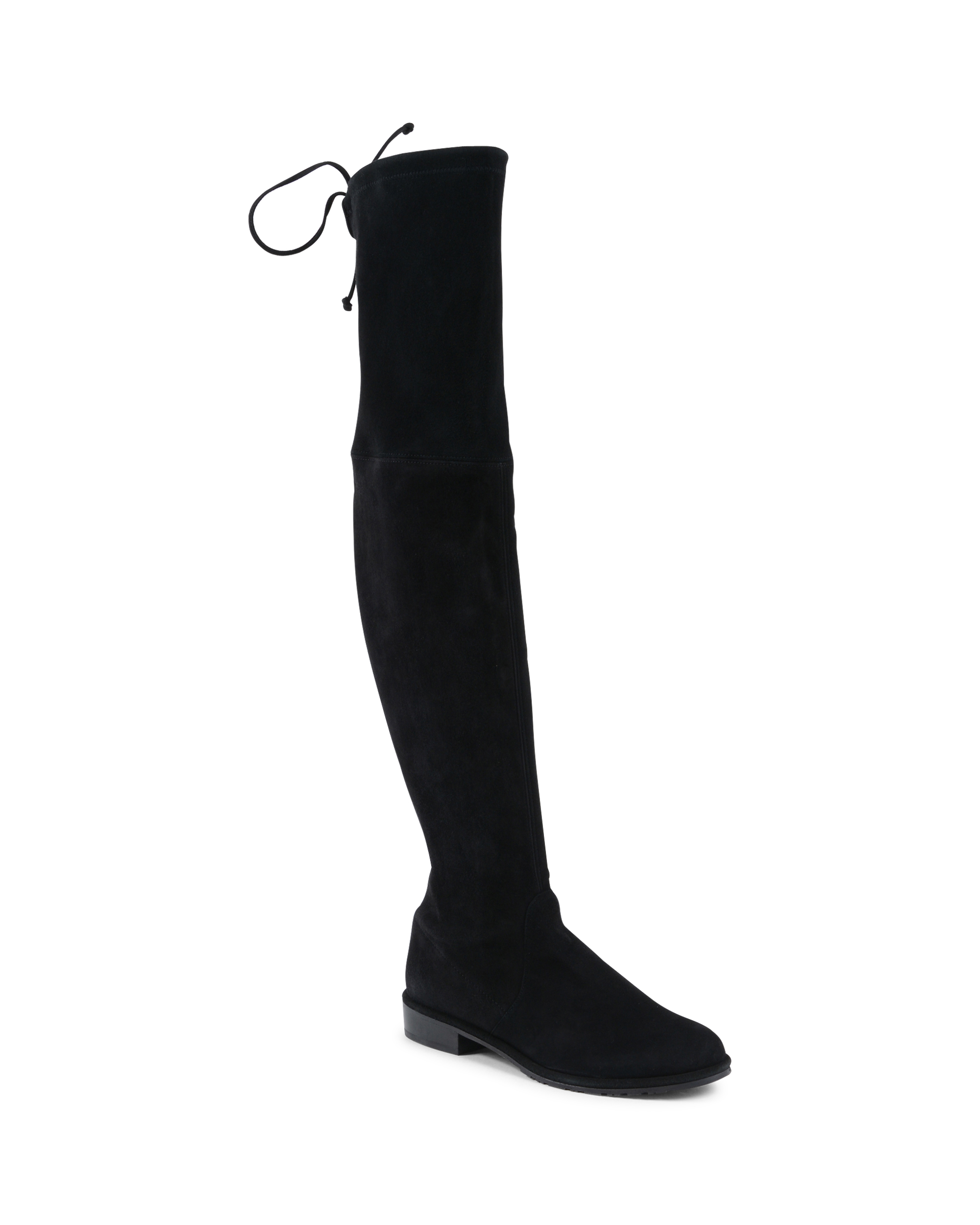 Stuart Weitzman - Botas altas negras para mujer LOWLAND