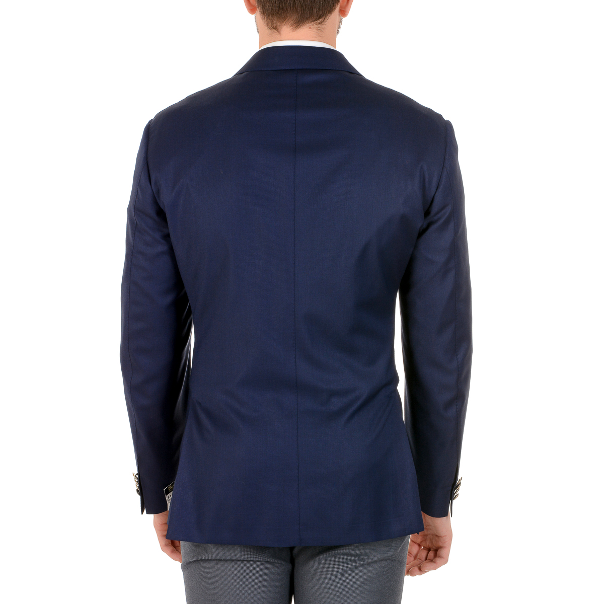 Corneliani Mens Jacket Long Sleeves Dark Blue