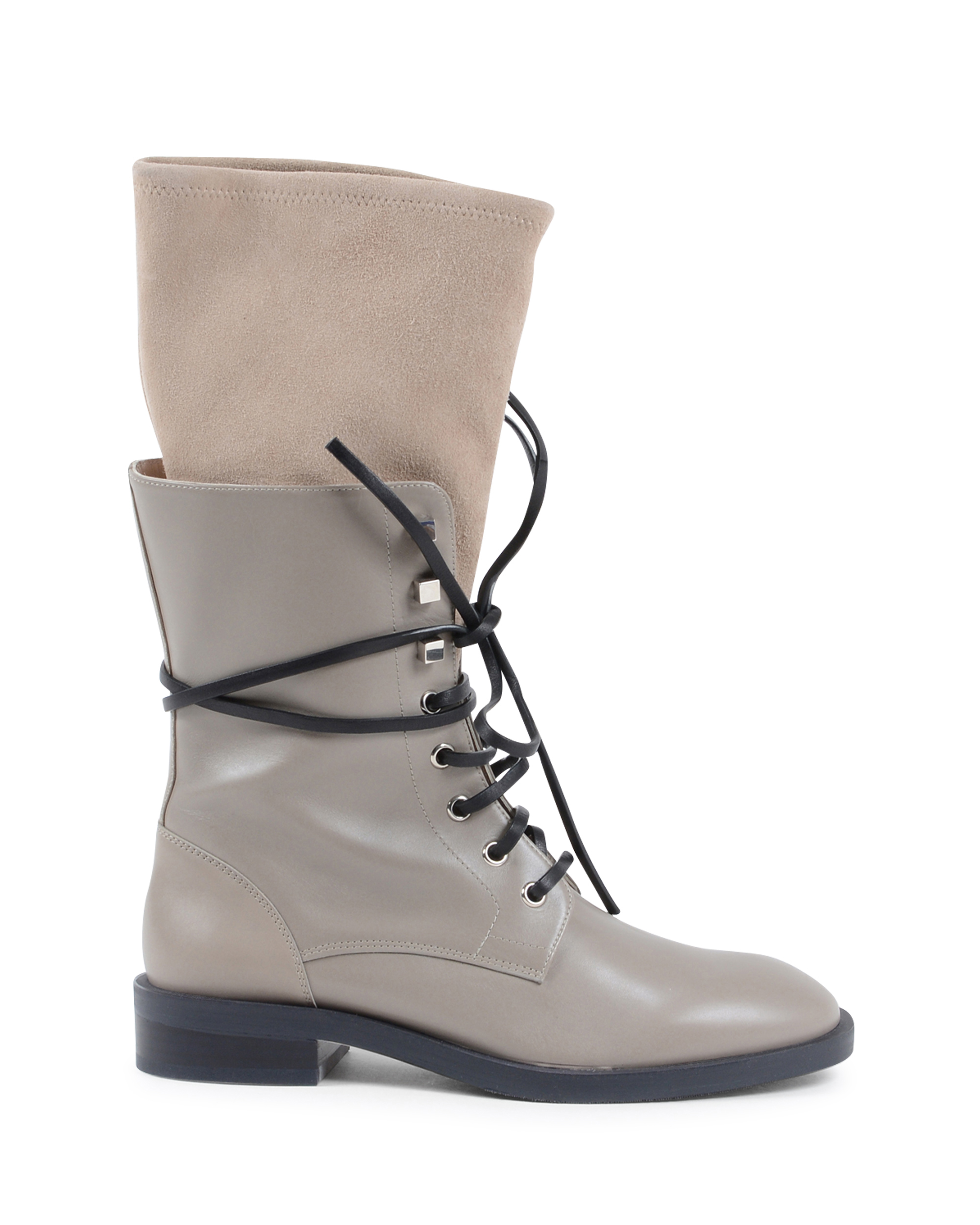 Stuart Weitzman - Bota corta para mujer color topo VIOLETA