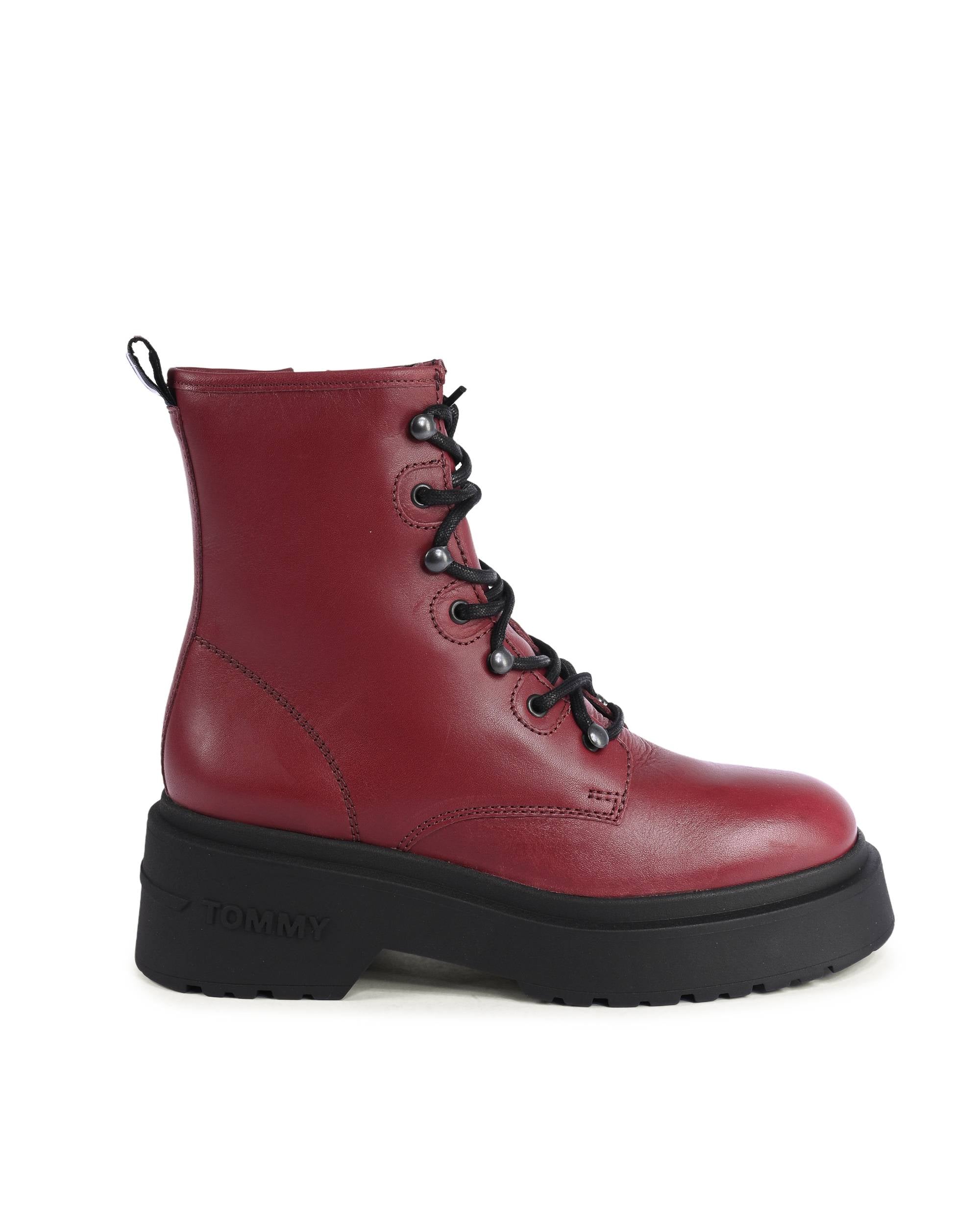 Botas Tommy Hilfiger para mujer ROJAS EN0EN02404XJS