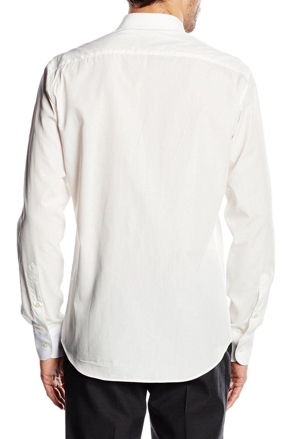 Camisa de cuello clásico moderno V 1969 Italia para hombre MCC36