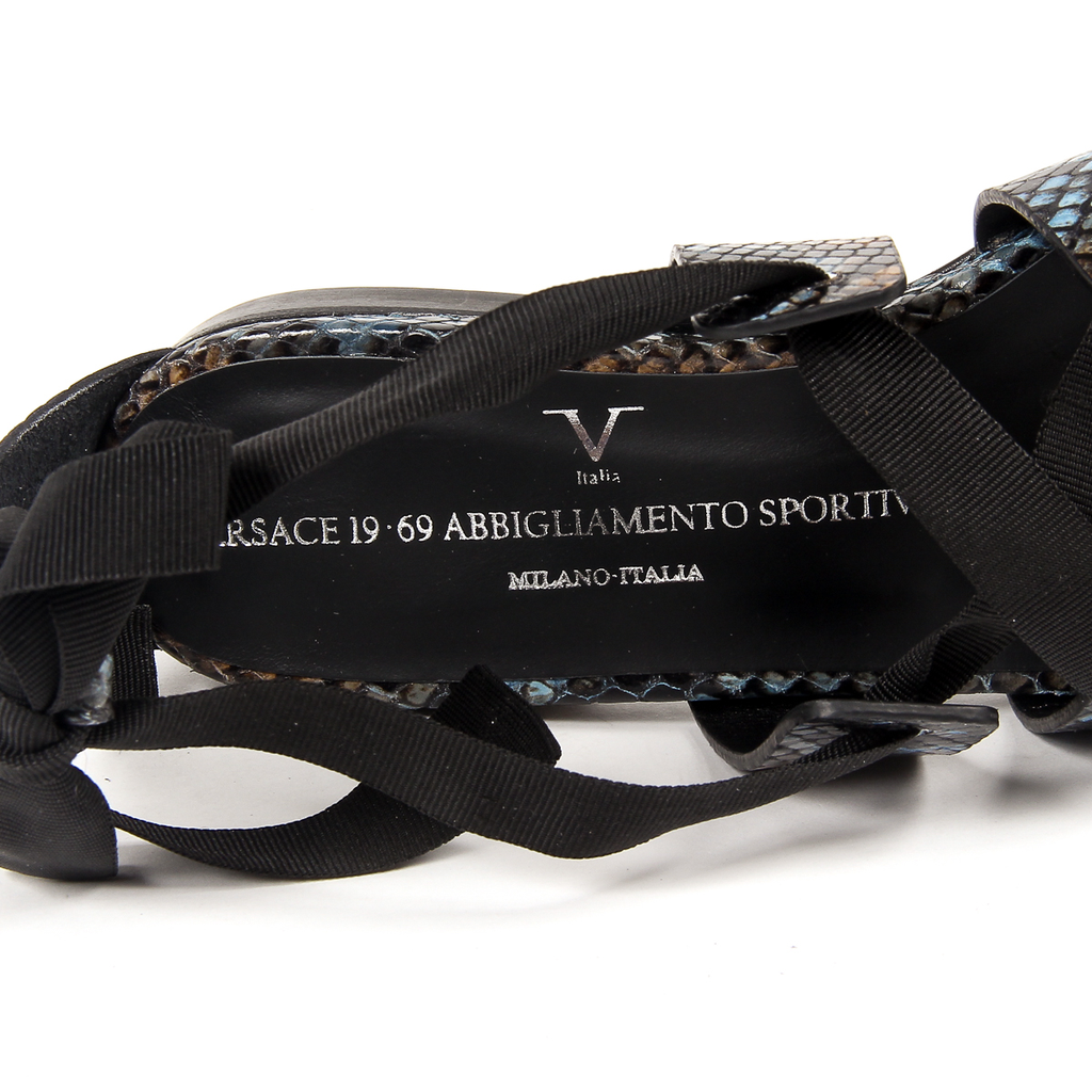 V 1969 Italia Sandalia plana para mujer Multicolor MORA
