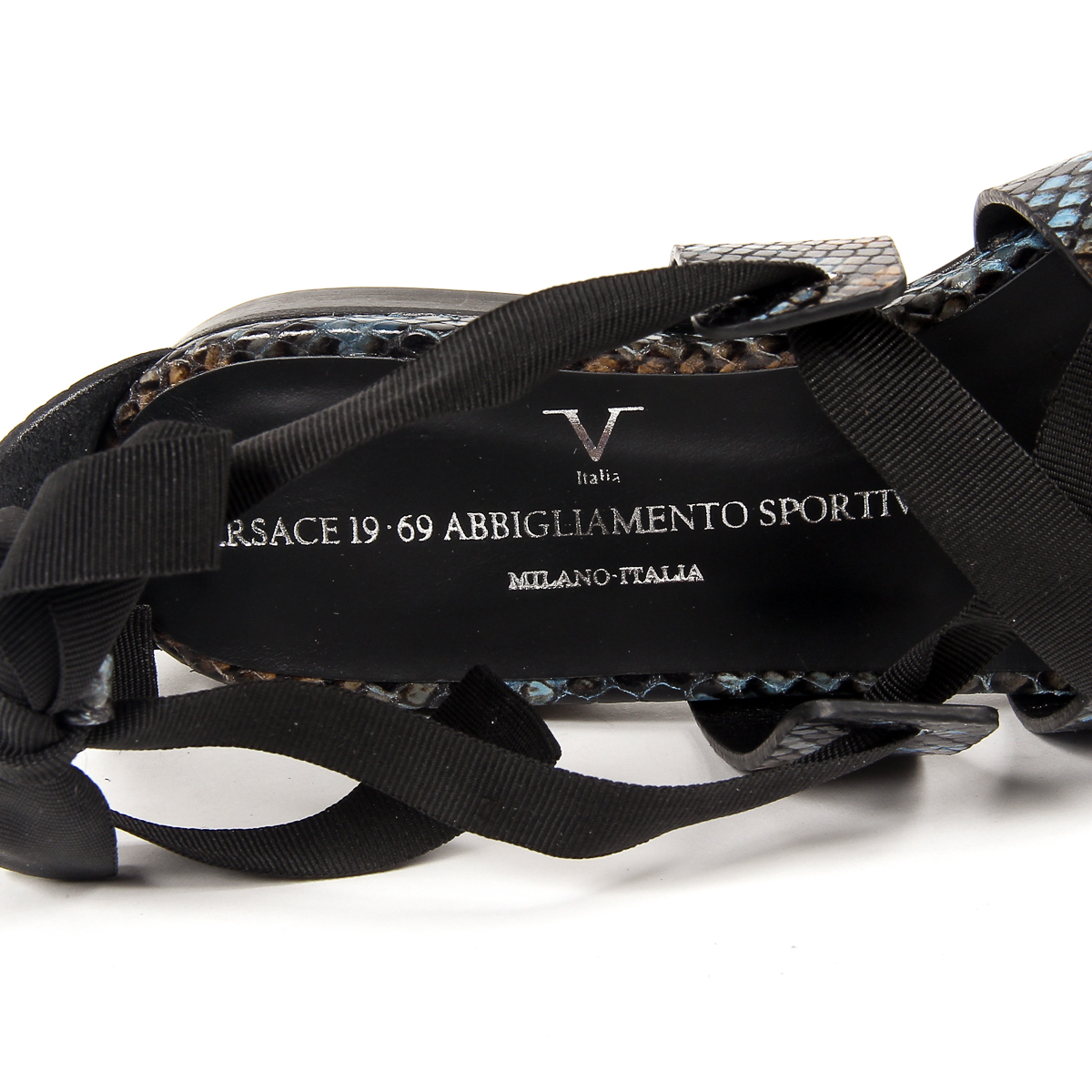V 1969 Italia Sandalia plana para mujer Multicolor MORA
