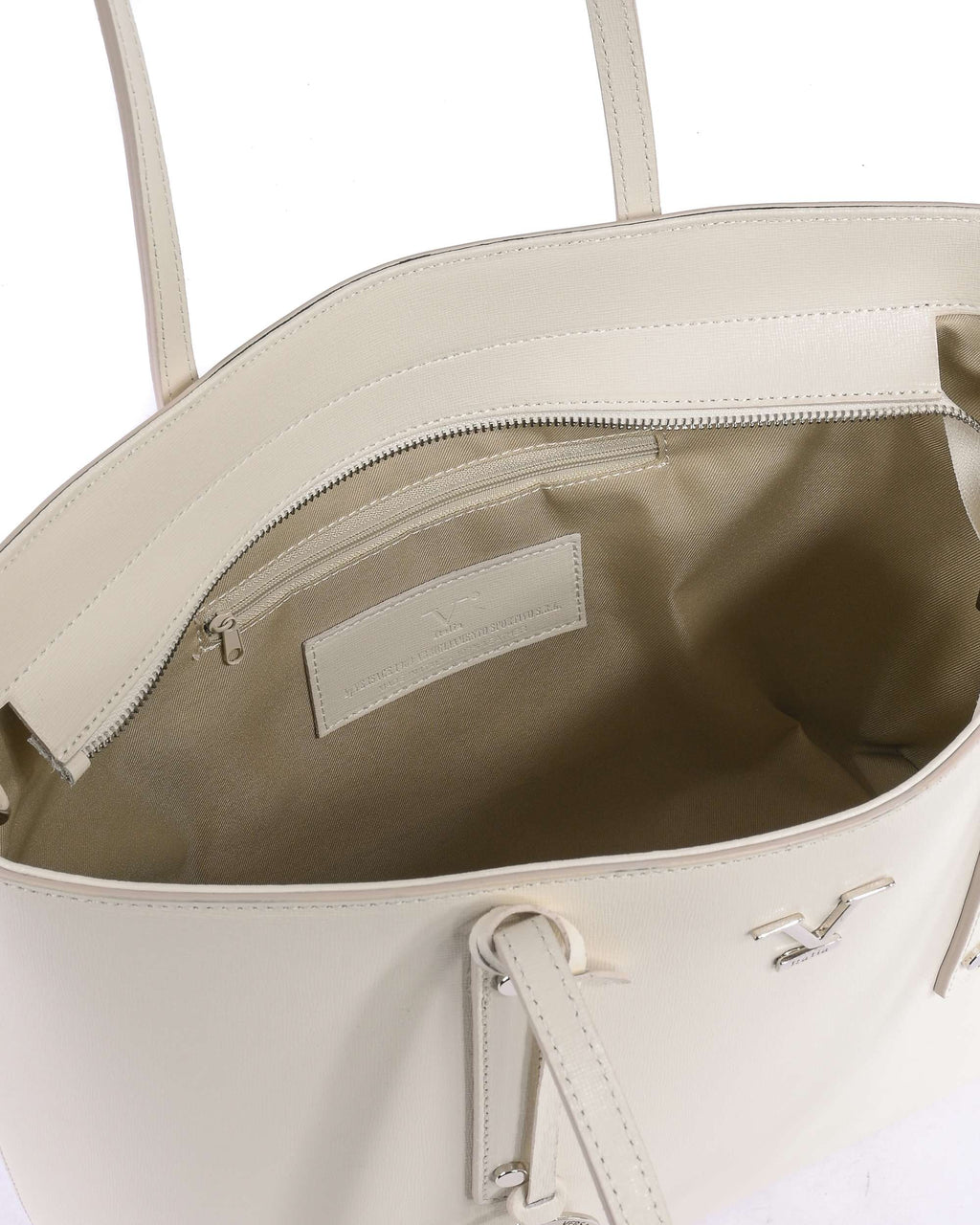 Bolso de mano para mujer V Italia CB1070 SAFFIANO LATTE