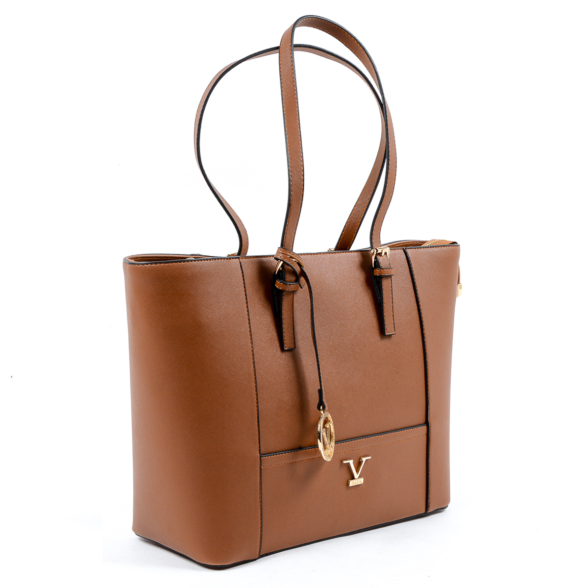 V 1969 Italia Womens Handbag Brown GIL