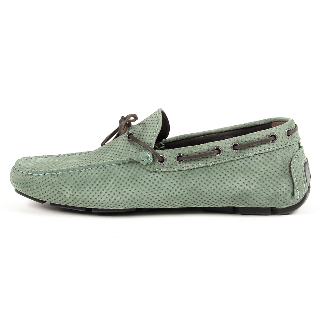 Mocasín para hombre V 1969 Italia Verde SIMON