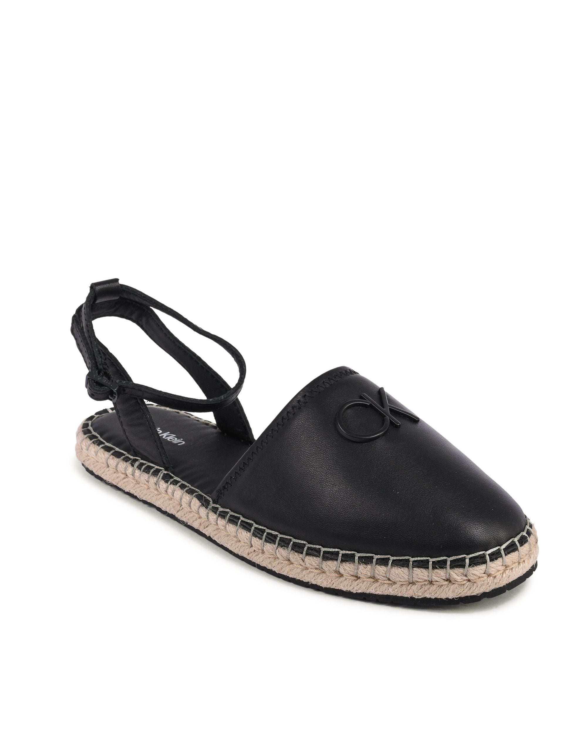 Alpargatas Calvin Klein para mujer negras HW0HW01459BEH