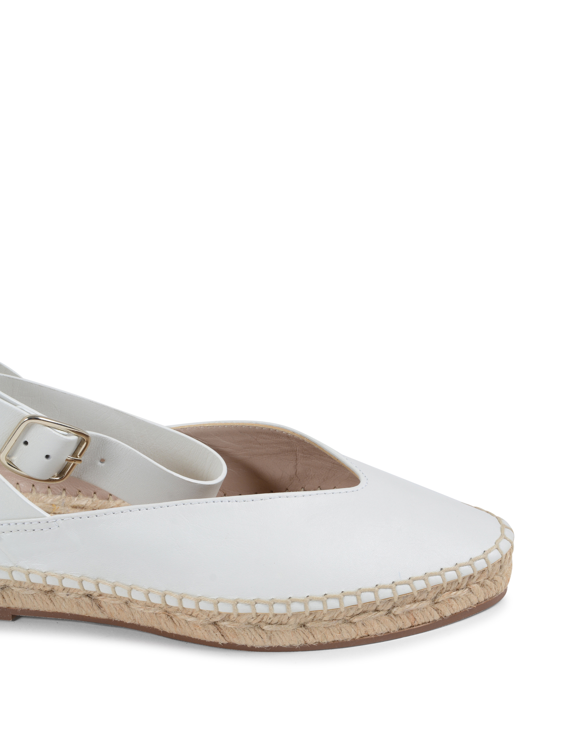 Alpargatas Stuart Weitzman para mujer blancas TOGA