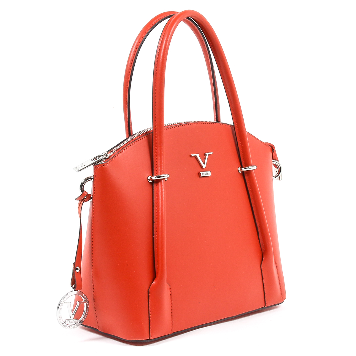 Bolso de mano para mujer V 1969 Italia V003-S RUGA ROSSO