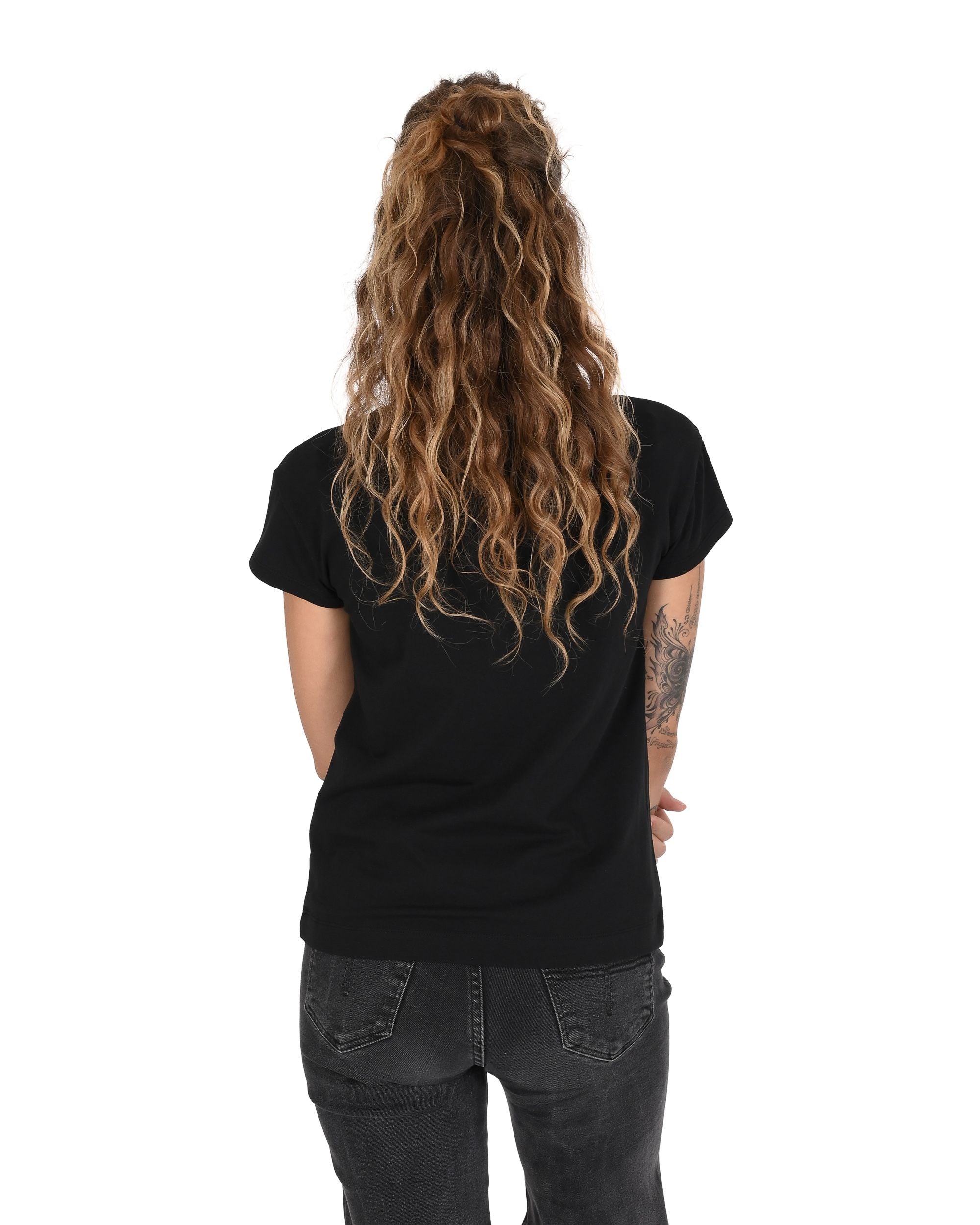 Camiseta Love Moschino para mujer W 4 F30 2O E 2264 C74 NEGRO