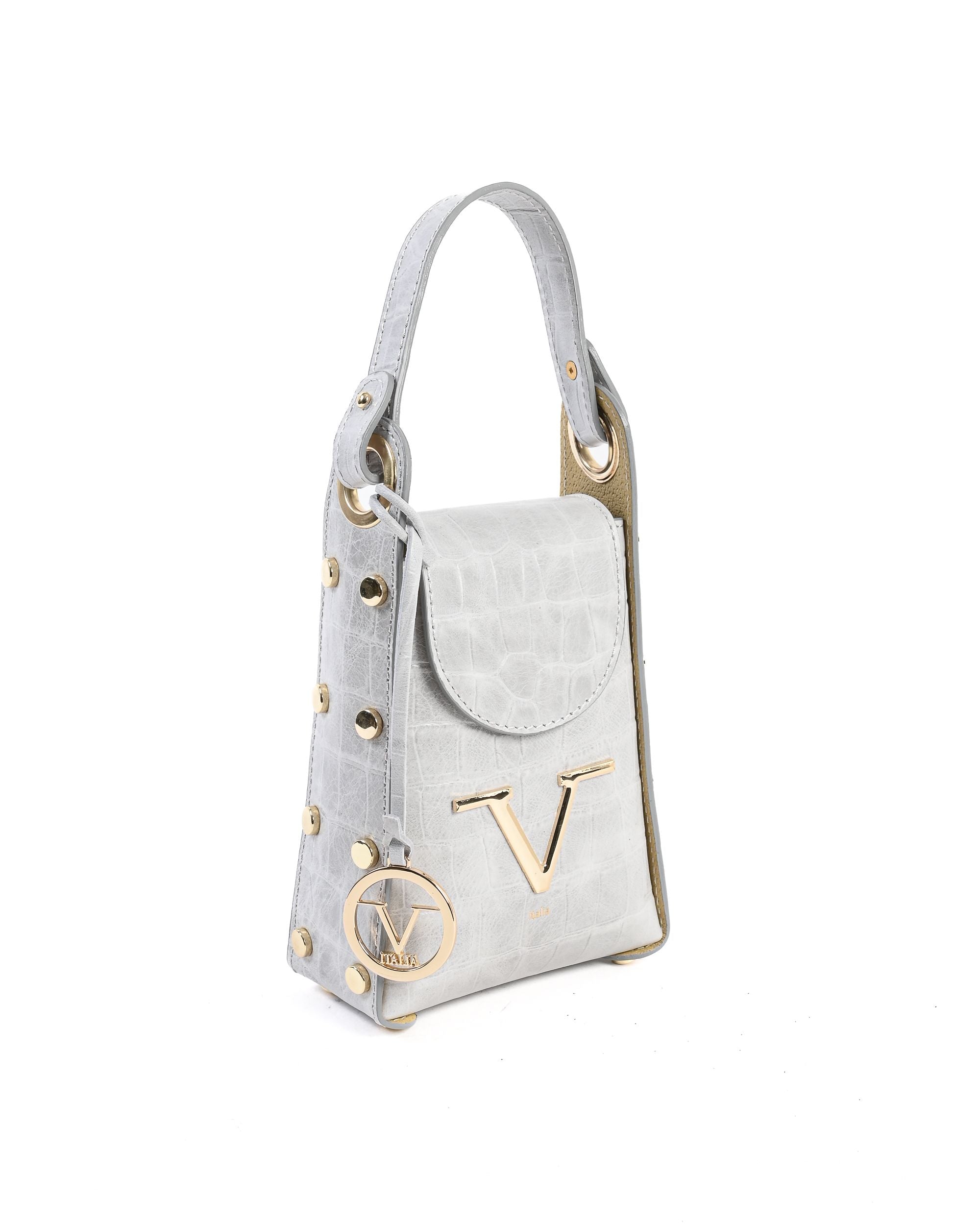 Minibolso de mujer V Italia gris V16-COC-GRY