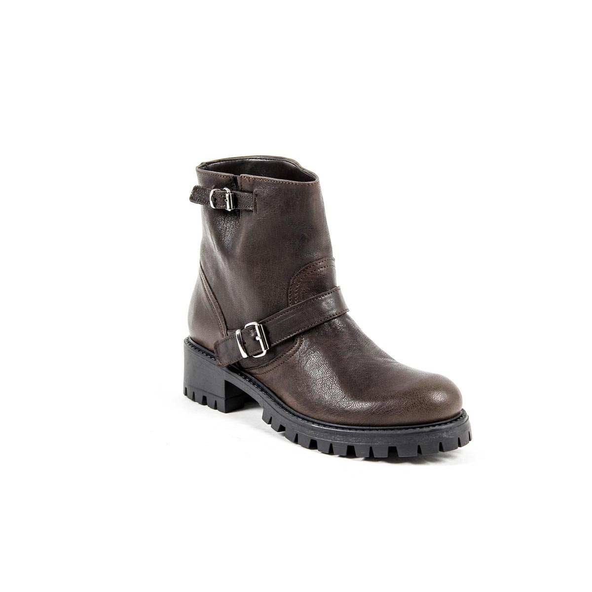 Bota corta para mujer V 1969 Italia B1441 VITELLO T. MORO