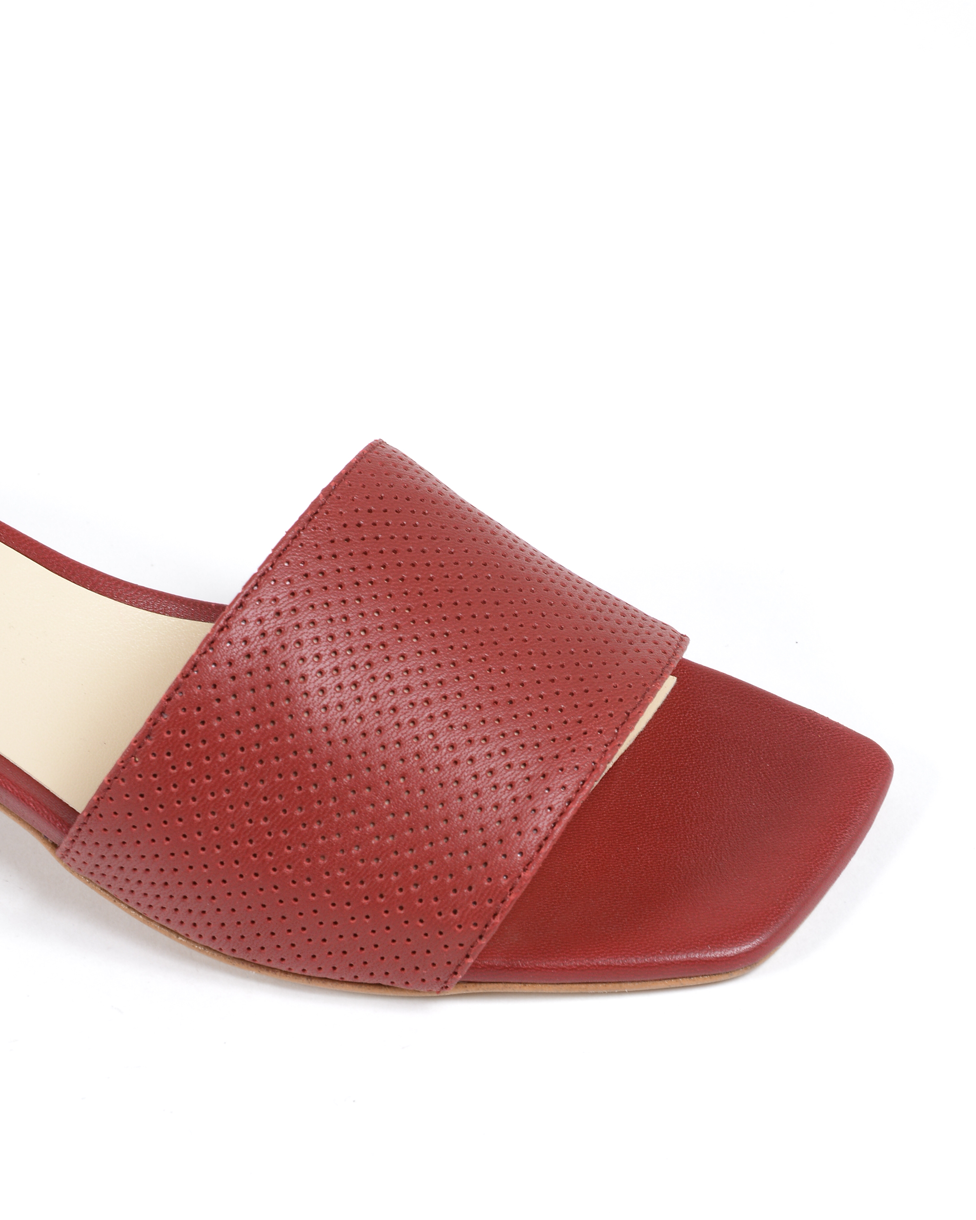 19V69 Italia Sandalia Mujer LamÃ¨ Rojo 4909 TRAF ROSSO FRAGOLA