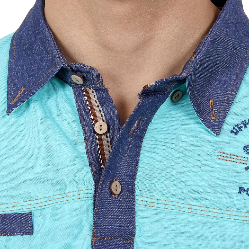 Polo Ufford & Suffolk Polo Club para hombre, manga corta, US007B MINT