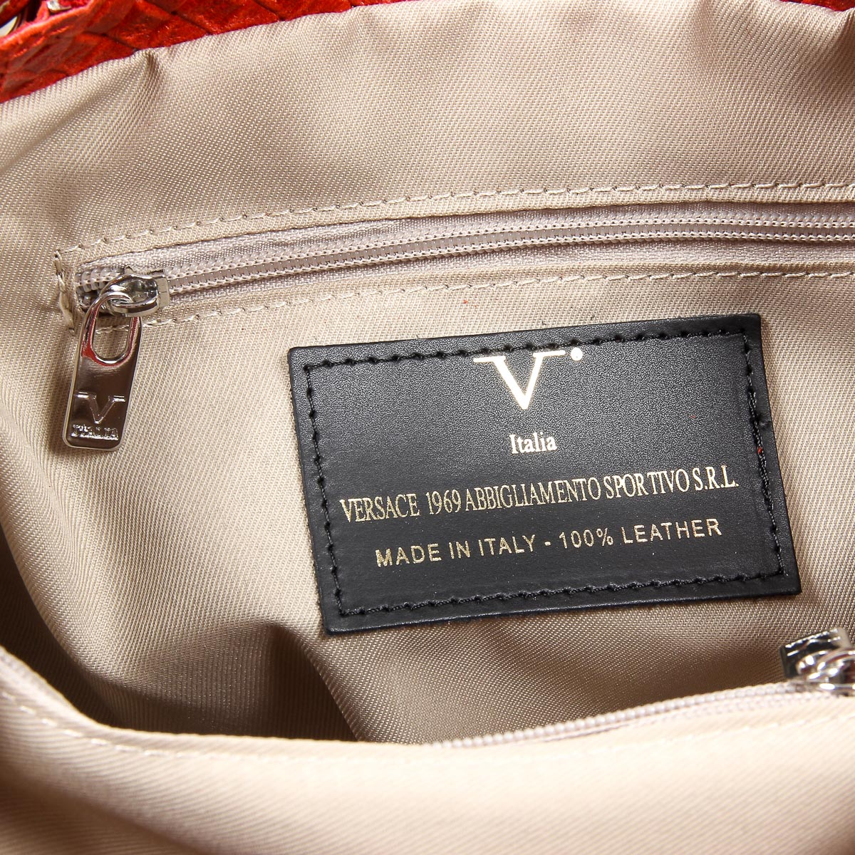 Bolso de mano para mujer V 1969 Italia