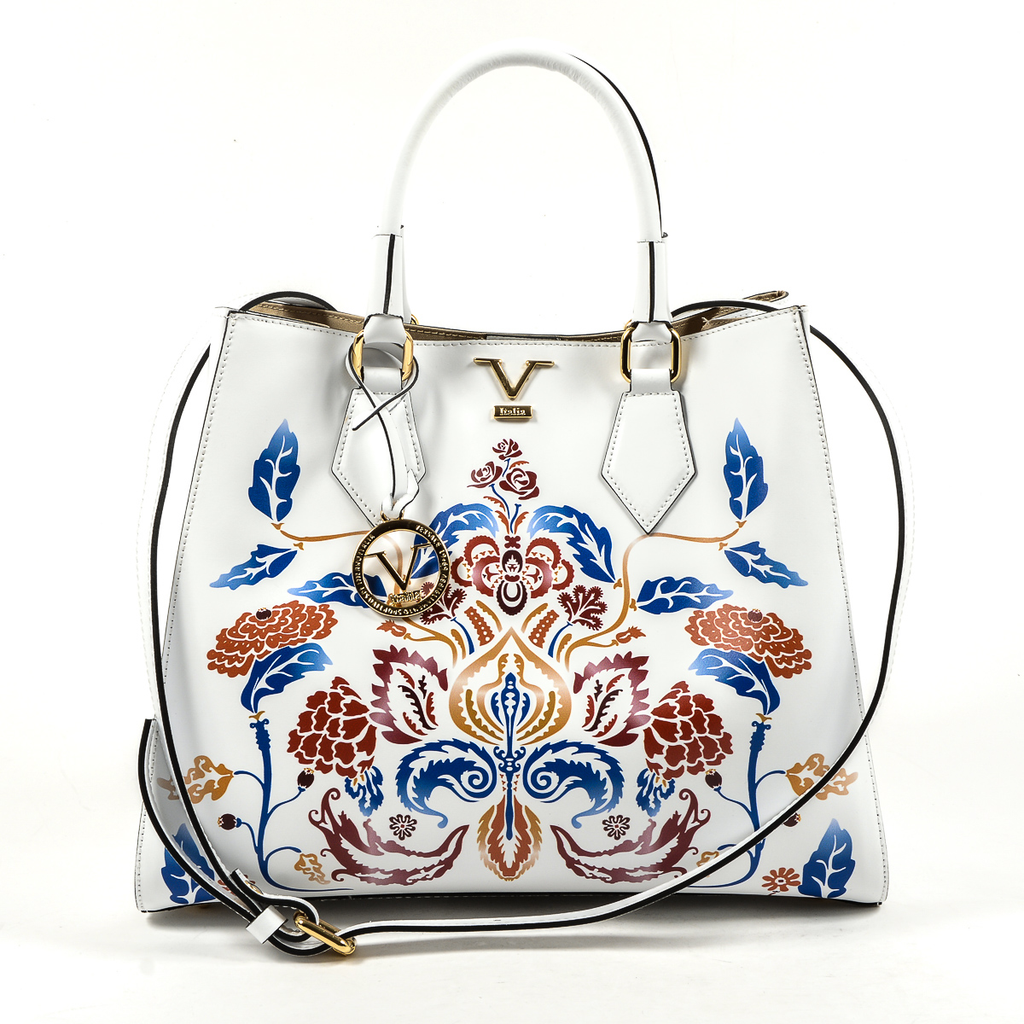 V 1969 Italia Womens Handbag White CRETA