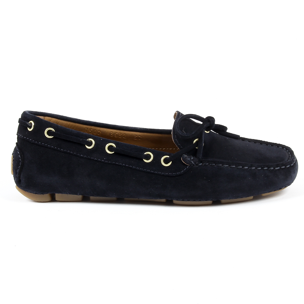 Mocasines V 1969 Italia para mujer, color azul oscuro, PISA