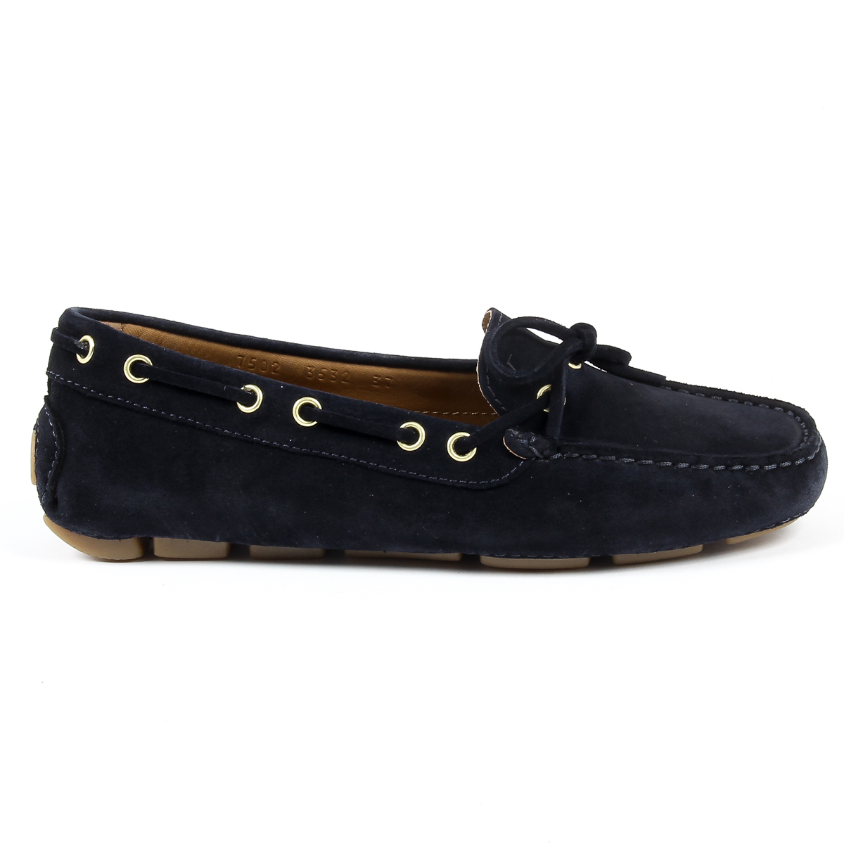 Mocasines V 1969 Italia para mujer, color azul oscuro, PISA