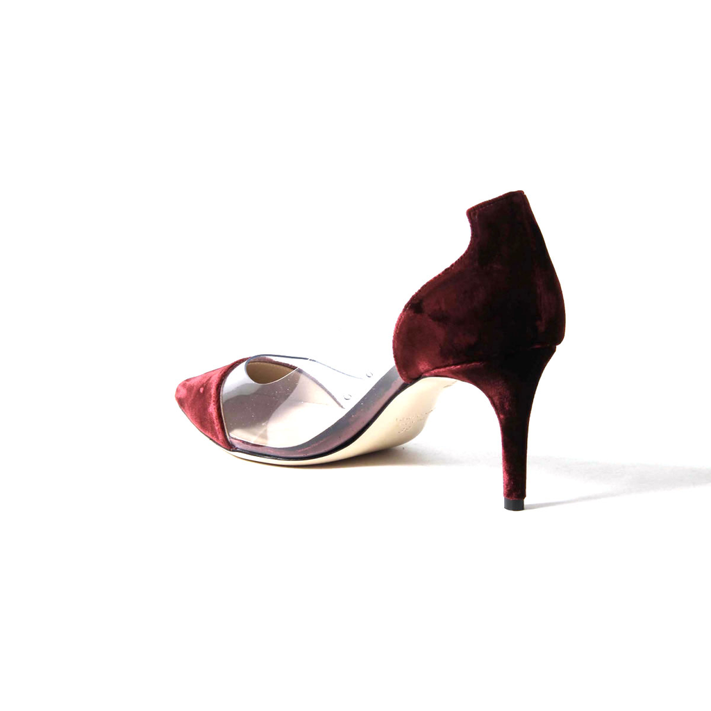 V 1969 Italia Zapatos de salón para mujer 3105124 VELLUTO 391 BURDEOS