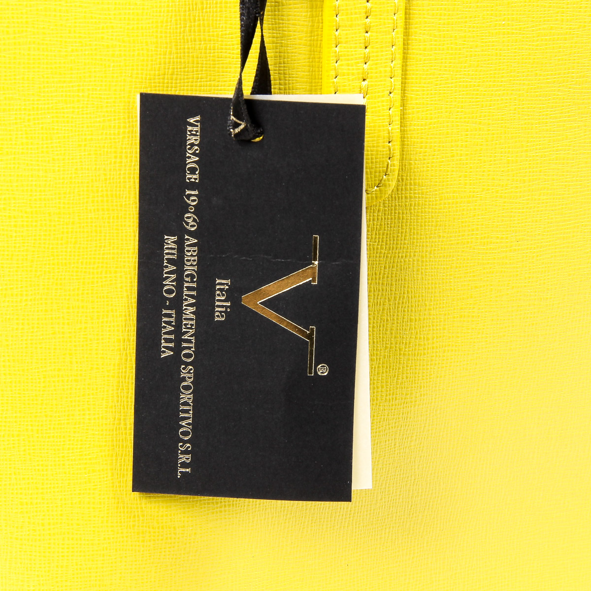 V 1969 Italia Womens Handbag Yellow VIENNA