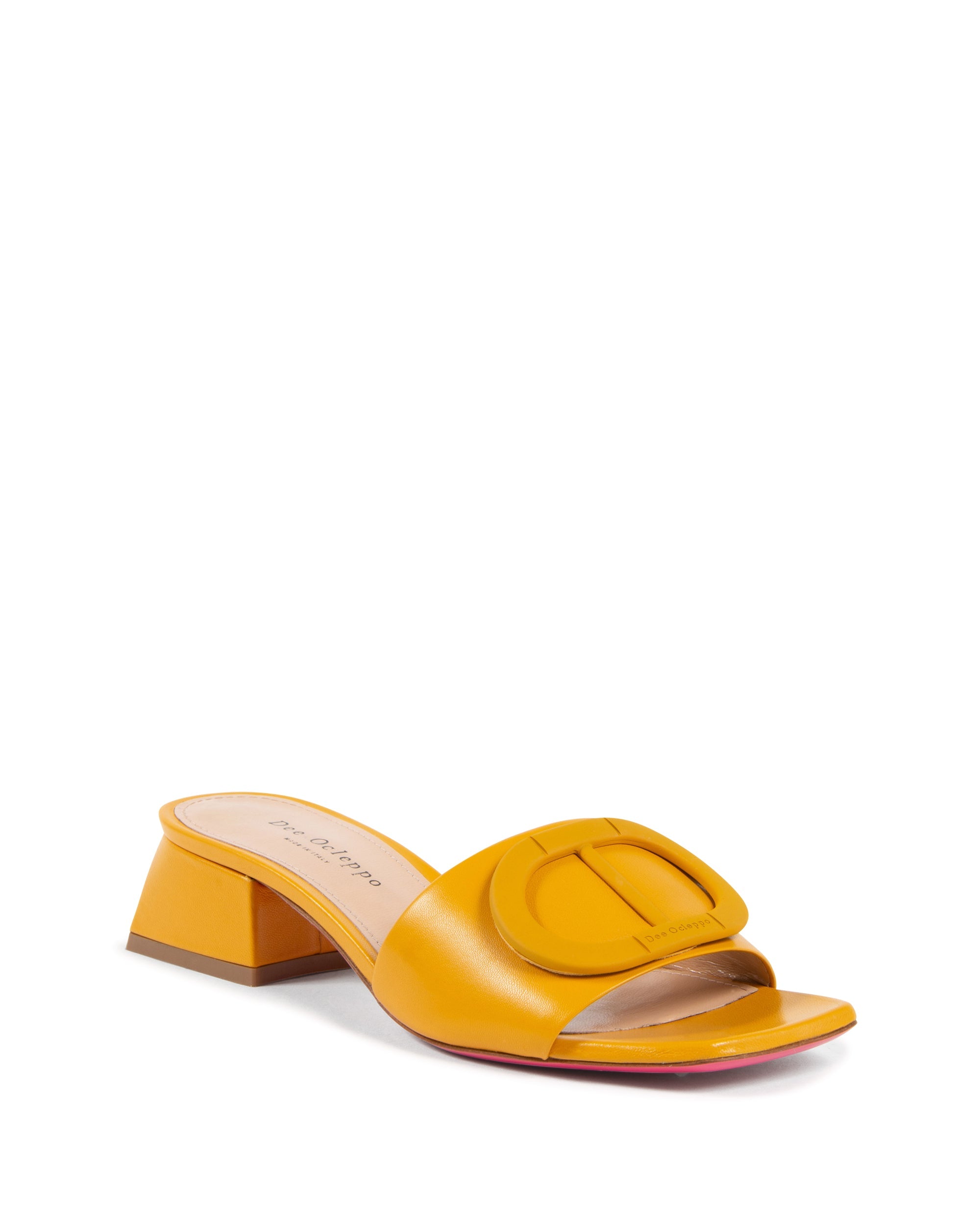 Dizzy Logo Mule Mostaza